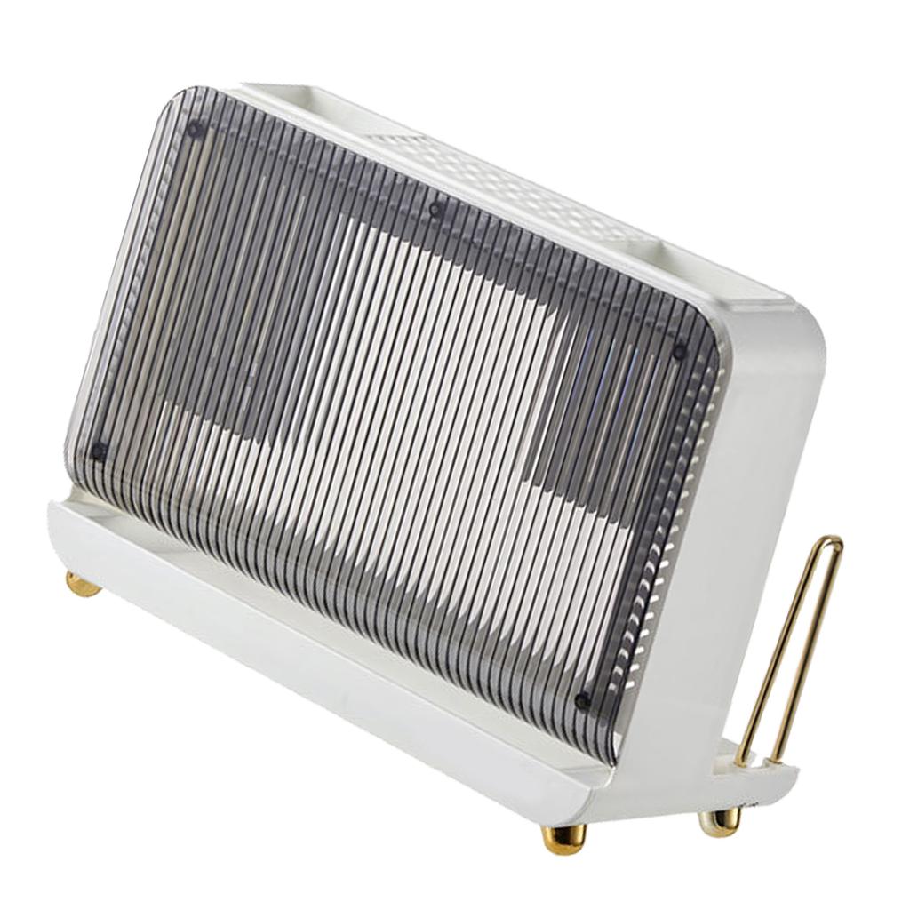 Utensil Holder for Kitchen Counter Anti Slip Utensil Drying Rack Multifunctional Chopsticks Spoons Forks