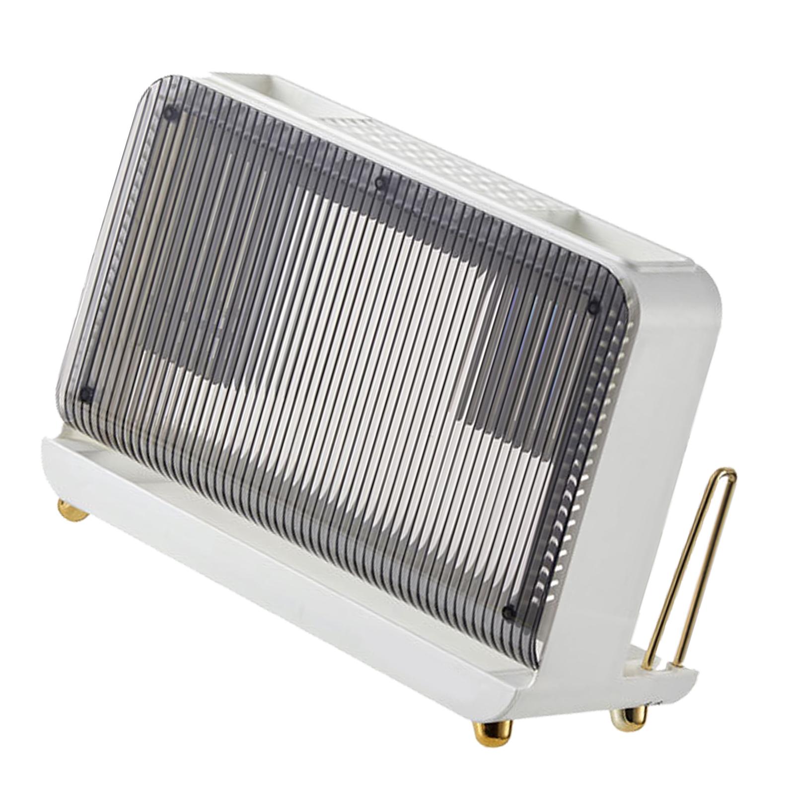 Utensil Holder for Kitchen Counter Anti Slip Utensil Drying Rack Multifunctional Chopsticks Spoons Forks