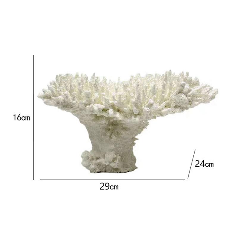 

Miniature Simulated Coral Velvet Figurines Modern Living Room Decoration Aesthetic Interior Desktop Decor Sculpture Ornaments белый