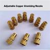 Mini Agricultural Copper Atomizing Nozzle Spraying End For Pressure Electric Sprayer Farming Garden Pesticide Spray Accessories