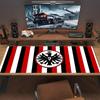 Tappetino per Mouse Colore Eintracht Frankfurt Grande Cuscino per Tavolo da Gioco Antiscivolo per Laptop Tablet Mousepad Grande Tappetino XXL Mini PC Playmat Con Bordo Bloccato