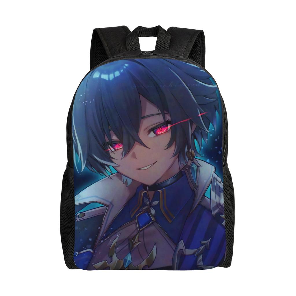 Lohen Game Classical Backpack Lightweight Student Work Genshins Impacts Daypack for Men Women Laptop Computer Canvas Bags