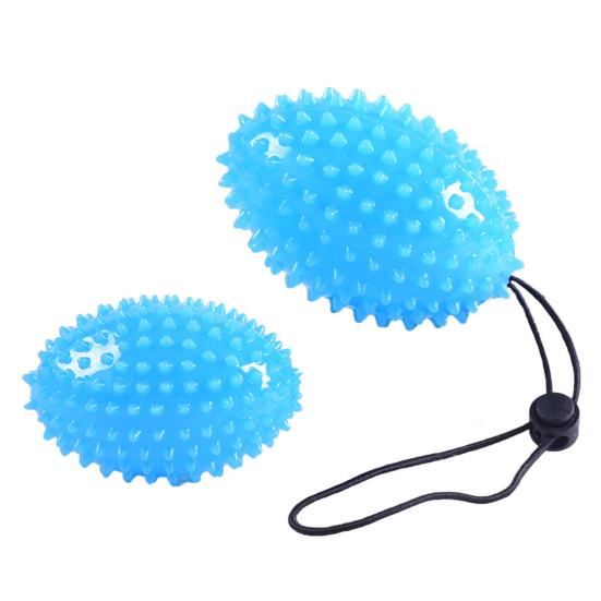Hand Grip Exerciser Ball Pain Relief High Elasticity Multi-functional Hand Grip Strengthener with Wrist Rope for Home