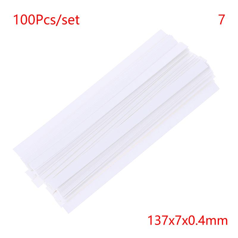 

100Pcs Perfume Aromatherapy Perfume Essential Oils Tester Strips Fragrance Disposable White Smell Paper Paper Strips Test Paper as the picture