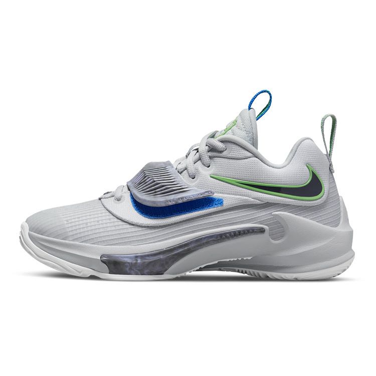Nike Zoom Freak 3 GS Grey Purple Big Kids DB4158-004 36.5