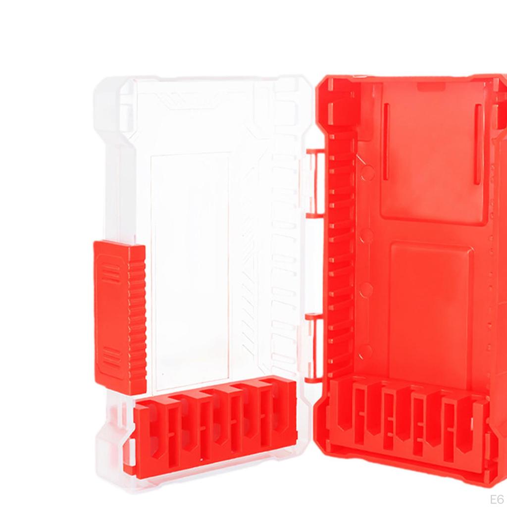 Organizer Empty Case Portable Storage Box Container Holder Featuring Sturdy PP Material And Secure