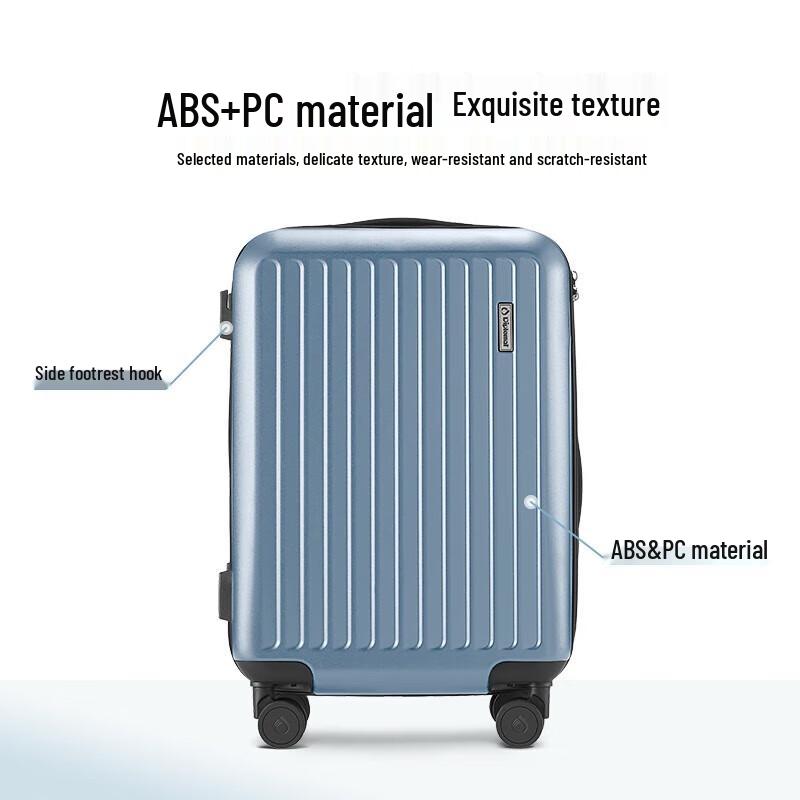 Diplomat TC-23233 24-inch Frosted Travel Suitcase