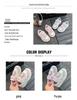 2025 Autumn Girls' Casual Princess Sneakers - Soft Sole Sports Shoes for Middle and Big Kids
