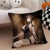 Fashion GGirls Frontline 2 EExiliums ICONS Cushion Cover Throw Pillow Cover Hidden Button Durable Polyester Chair Cushion
