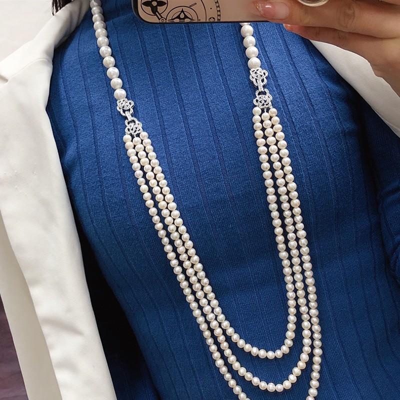 Zhuji Freshwater Pearl Necklace - Fashionable, Elegant & Versatile Jewelry for Women 6-10mm