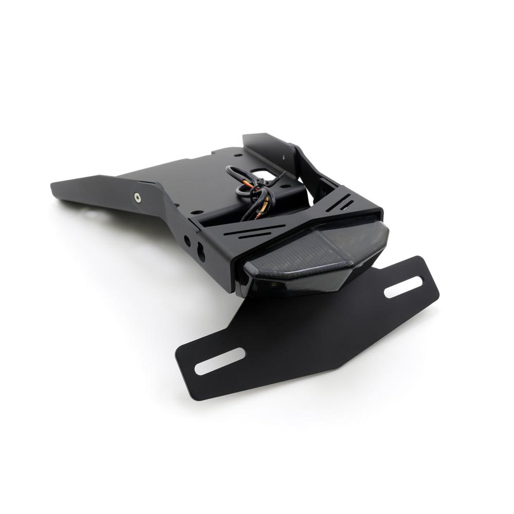 Motorcycle Tail Mount License Plate Bracket For BMW R NINE T NINET Racer Scramble 9 T RNINET Rear Brake Lamp Taillight LED Light