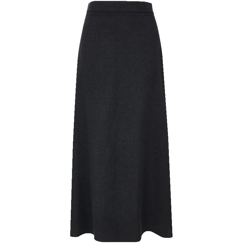 VEROMODA 2025 Summer Lyocell Waist-Cinching Midi Skirt