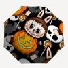 1pc Halloween Labubu Automatic Opening/closing Umbrella, Foldable Sunshade, Perfect Gift for Friends, Durable Handle yy250812072