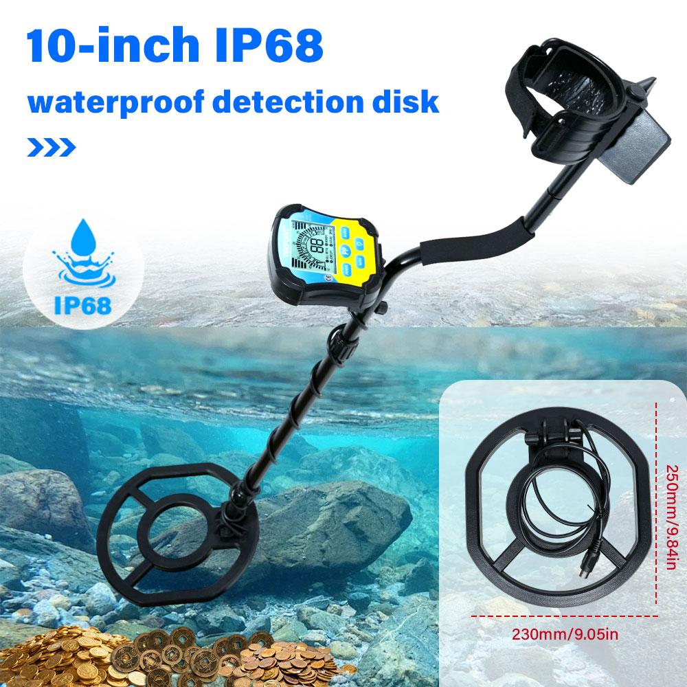 2026 New MD-8030 Underground Metal Detector High Sensitivity Detector Metal Hunter Waterproof Coil Precise Positioning Detector