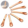 6 PCS Metal Makeup Spatula Tool, Mini Reusable Skin Care Spoon Multi-functional Facial Applicator Tool Beauty Scoop for Face Mask Eye Cream Lotions
