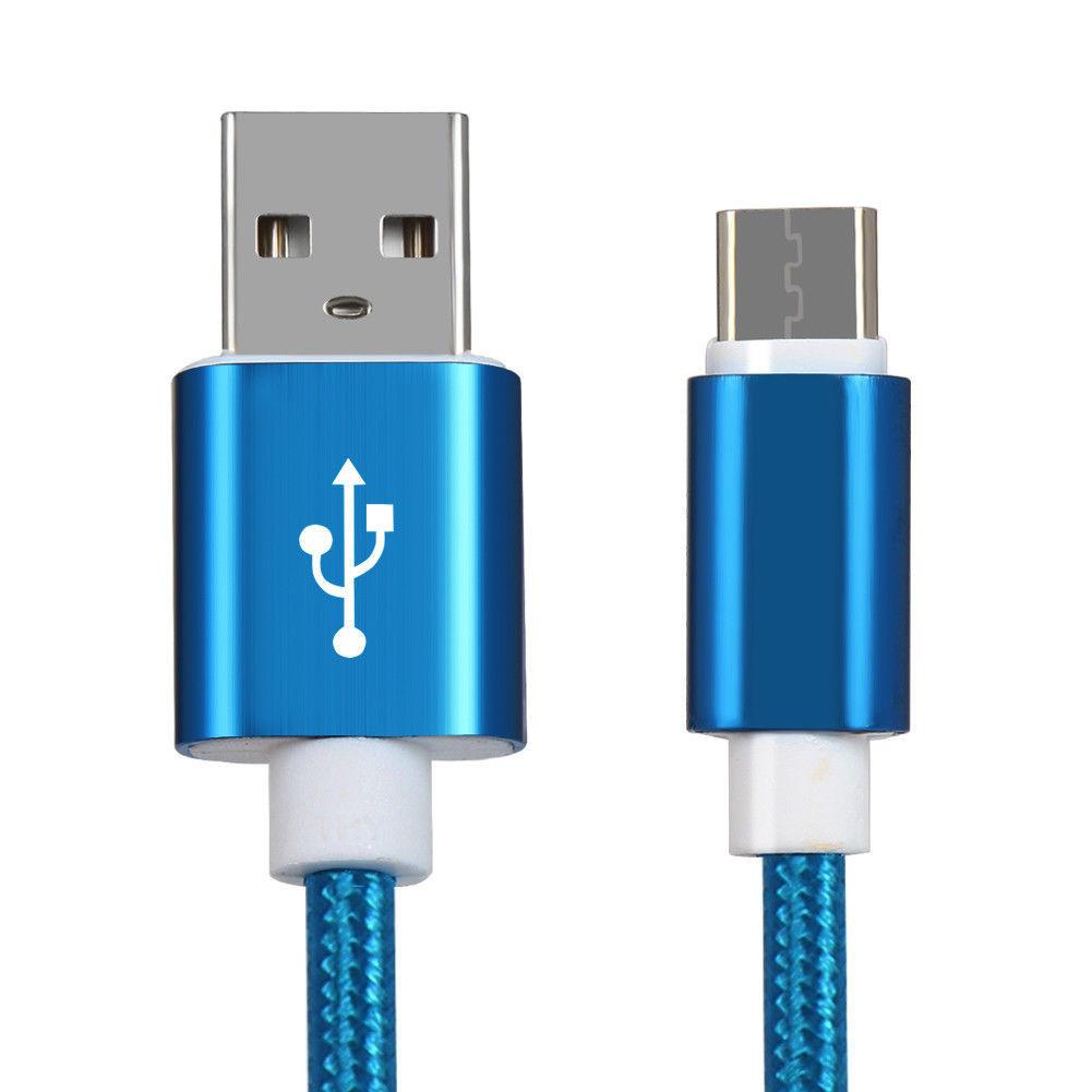 Durable And Stylish Nylon Strong Braided Rope Usb-c Type-c 3.1 Data Sync Charging Cable Cord