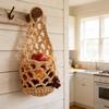 Macrame Plant Hanger Set Handwoven Cotton Rope Hanging Planter with Hooks Boho Indoor Decor Plant Holder Gift for Plant Lovers