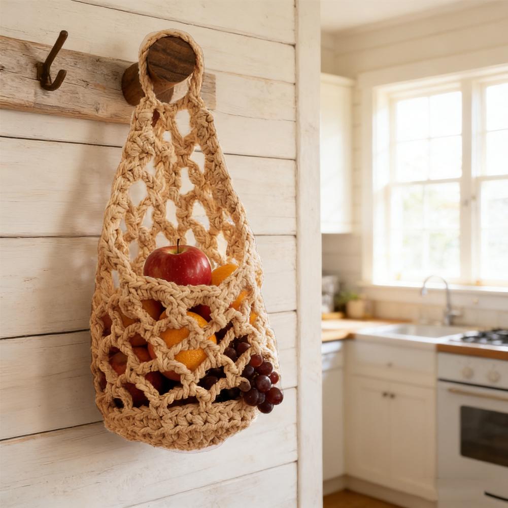 Macrame Plant Hanger Set Handwoven Cotton Rope Hanging Planter with Hooks Boho Indoor Decor Plant Holder Gift for Plant Lovers