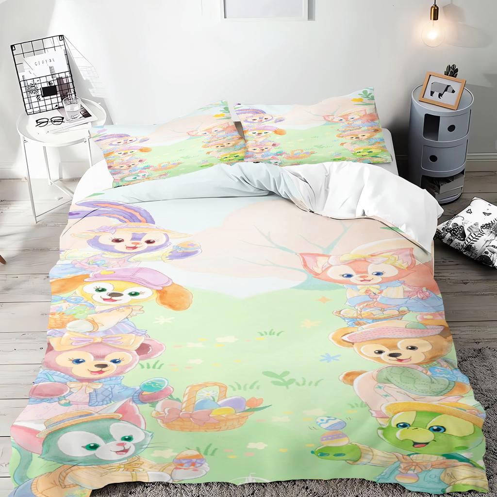 Duffy StellaLou 3-Piece 1 Quilt Cover One Piece Bedding Set Comforte Luxus Exquisite Birthday Gift 100% Polyester Home Decor