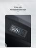 Alcantara Suede Tailgate Reminder Sticker for AITO M9 Interior Decoration