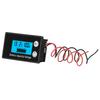 JX?6133 LCD DC Voltage Meter Waterproof Battery Capacity Tester Voltage Monitor DC8?100VBlue