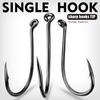 Loop with Hole, Crooked Mouth Hook, Barbed Fish Hook, Loose Cuttlefish Single Hook, Eagle Beak, Curved Handle Hook