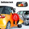 7-Inch Rearview Mirror Monitor Rear-View AV Display 12/24V Universal Vehicle Reversing Image Display Rear View VCR With Touch Button