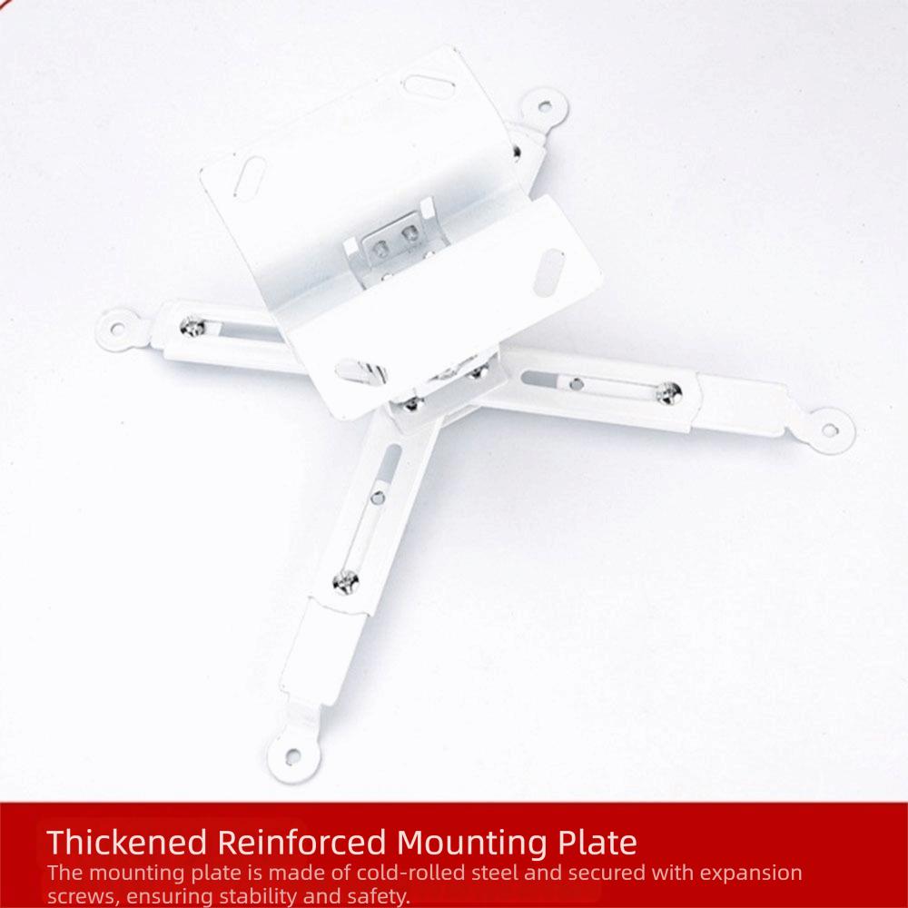 With Extendable Arms Projector Mount Retractable Projector Stand Projector Bracket Hanger Theater