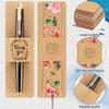 500pcs Brown Bookmark Display Cards | Used for Bookmark Packaging, Small Business Packaging Supplies, Party Gifts
