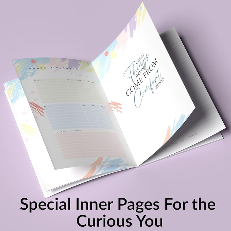 

Paperkraft A5 Expressions Notebooks - Pack Of 1 | Single Line | 176 Pages | A5-21.0Cm X 14.8Cm | Attractive Cover Design