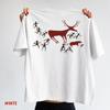 Prehistoric Cave Art Shirt, Ancient Hunting Scene Tee, Deer Boar Graphic (Comfort Colors)