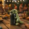 Energy Drink Sealer Reusable Animal Soda Can Lids for 375ml Standard Cans, 3D Printed Frog Dinosaur Spill Proof Cover Shark Beverage Toppers