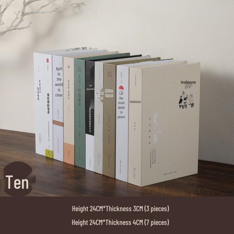 Xianci Chinese Office Decorative Fake Book for Study or Shop Display