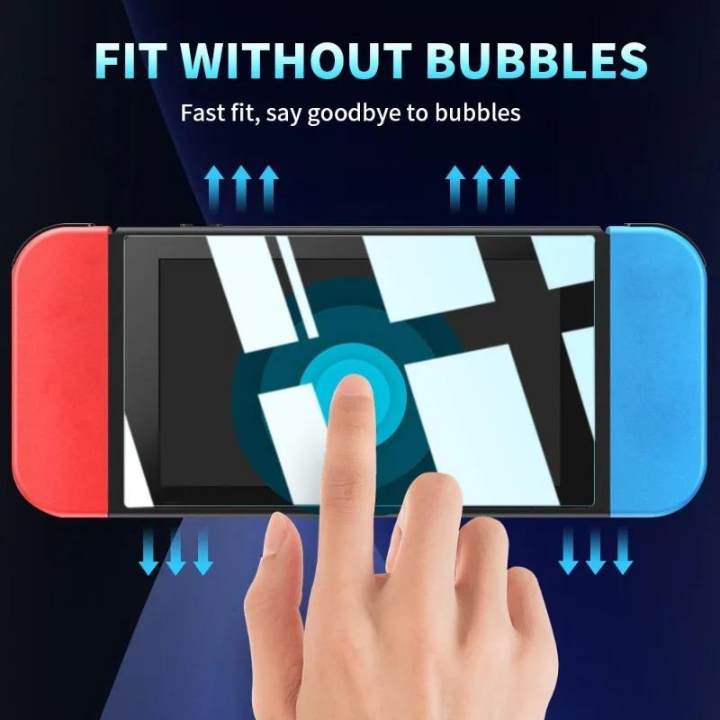 3/2/1Pack Premium Tempered Glass for Nintendo Switch Lite/Switch Oled Screen Protector HD Clear Anti-Scratch Protective Films