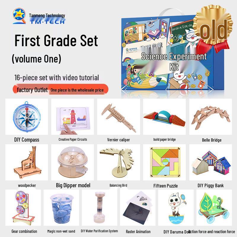 STEAM Science Experiment Kit for Kindergarten & Primary Students - Physics & Tech Creations