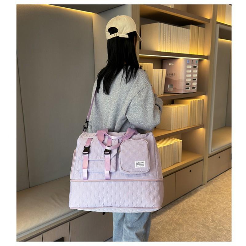 Travel Bag Large-capacity Lightweight Fitness Dry Wet Separation Storage With Shoes Warehouse Waiting Delivery Shoulder