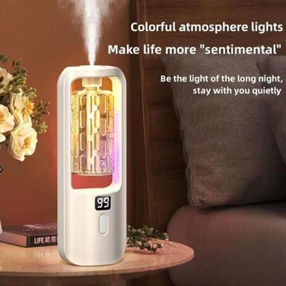 50ml Wall Mounted Aroma Diffuser Fragrance Essential Oil Aromatherapy Machine with Time Setting Air Purifying Fragrance Diffuser
