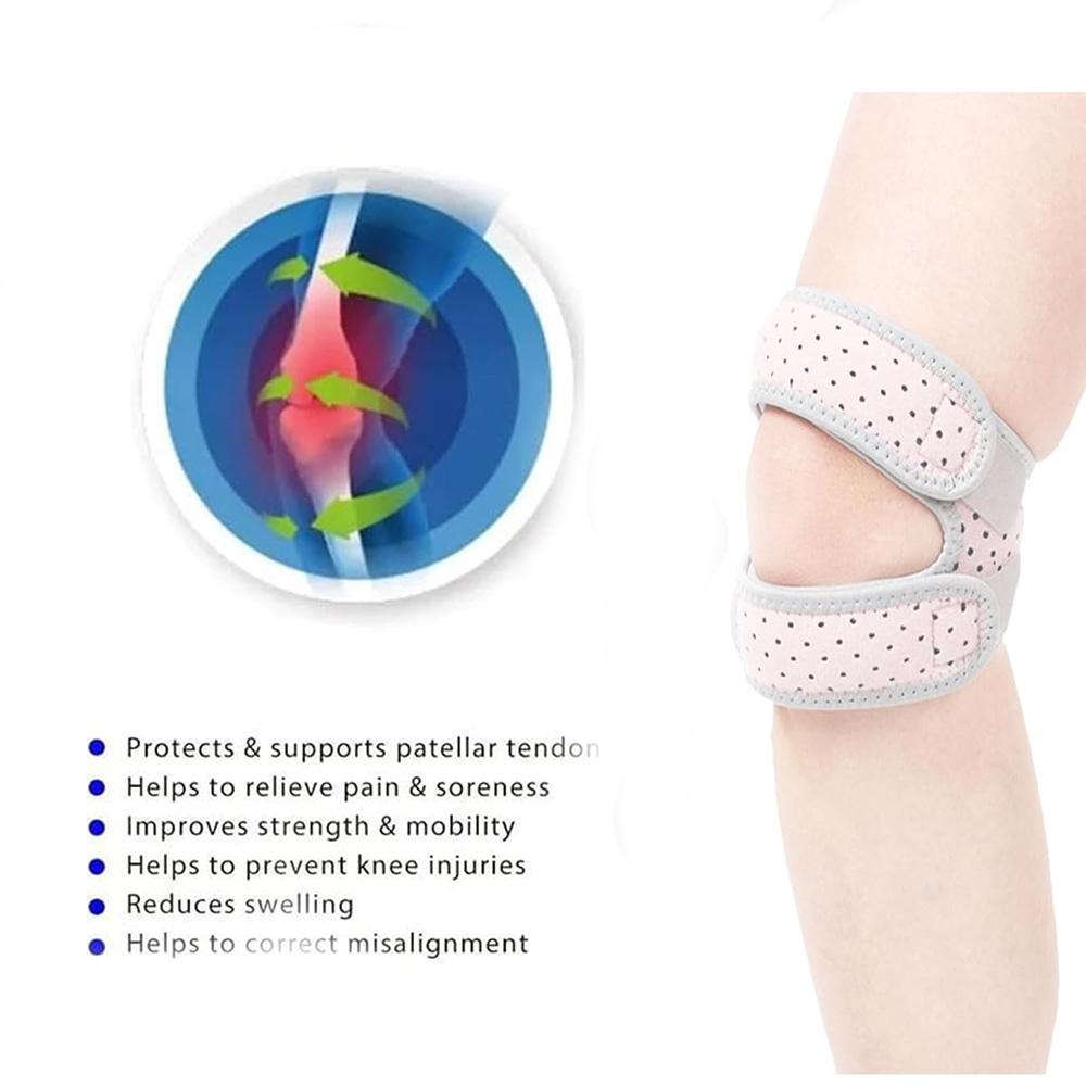 Patellar Strap, Knee Pad, Men's Professional Running and Sports Protective Equipment, Skipping Rope, Fitness, Basketball Equipment, Protective Strap