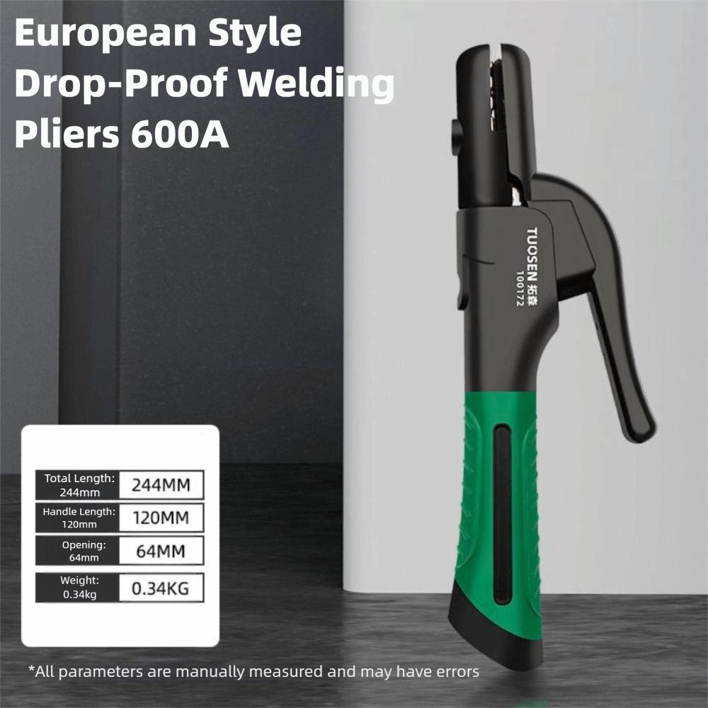 Durable Welding Electrode Holder Copper Body Heavy Duty Welding Tongs  Industrial Use