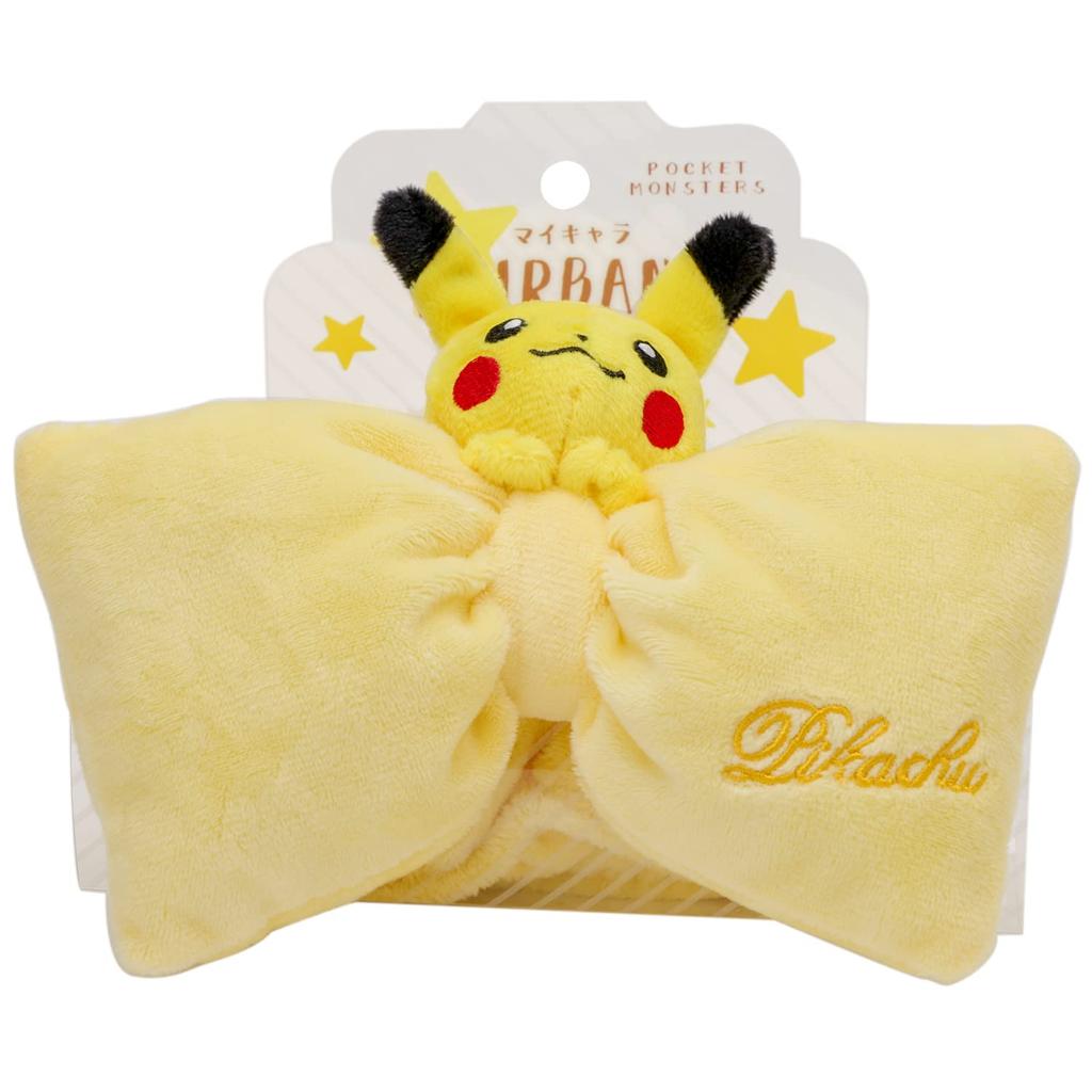 Factory Pikachu Hairband with T'S Pokémon Ribbon, Yellow, PM-5537202PC