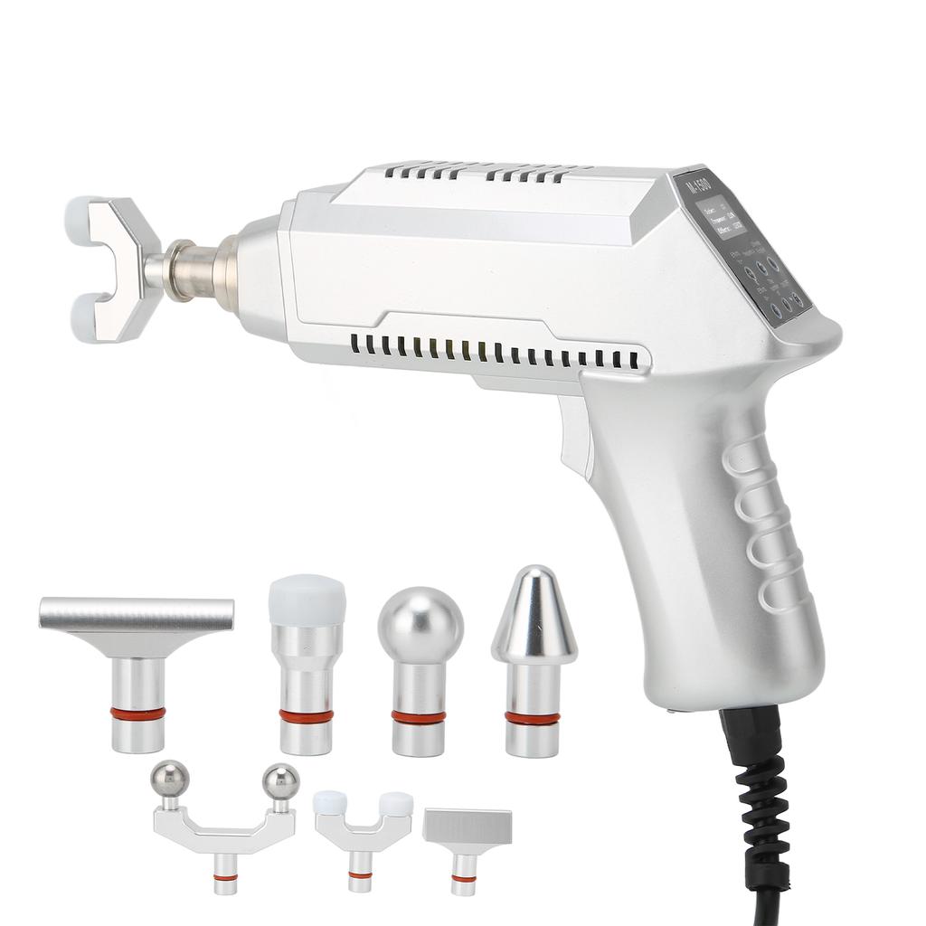 Professional Electric Spine Chiropractor 30 Gears Adjustable Strength Electric Massage GunUS Plug