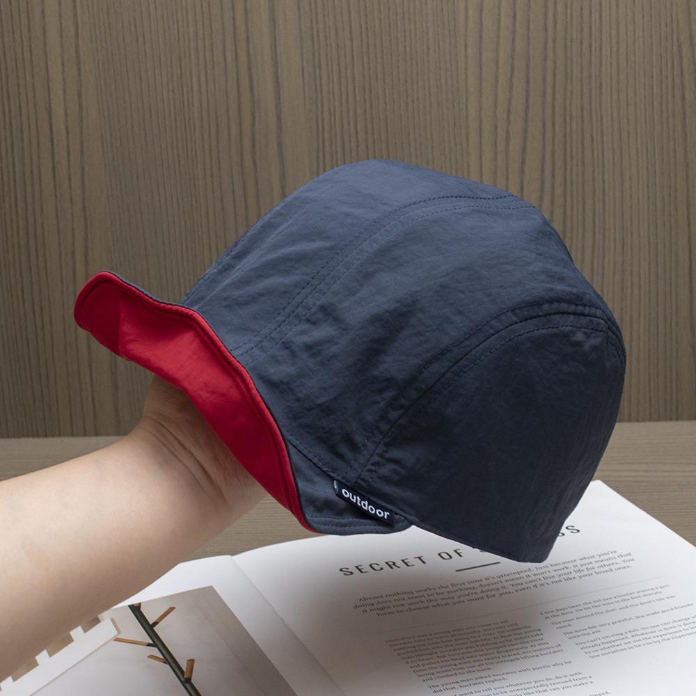 

Double Sided Foldable Running Hat With Drawstring For Outdoor Sports Summer Men Women Style H