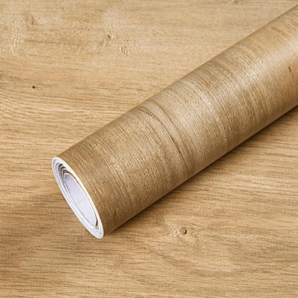Filme Decorative cu Aspect de Lemn Tapete Pvc Impermeabile Autocolante pentru Renovare Mobilier Casă Autocolante de Perete pentru Dulap