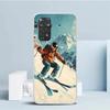 Adventure Snowboarding Extreme Soft Cover for Xiaomi Redmi Note 15 14 13 12 Pro Plus Phone Case 14S 11S 11T 11E 10S 10 4G Patter