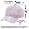 Cute Daisy Embroidery Mesh Baseball Cap, Ladies Hollow Net Adjustable Sun Hat Outdoor Visor Cap