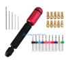 Y5GD Handheld Rotary Tool Set Hand Drill Bit With 7Pcs Twist Drills Bit 0.8-2.5Mm