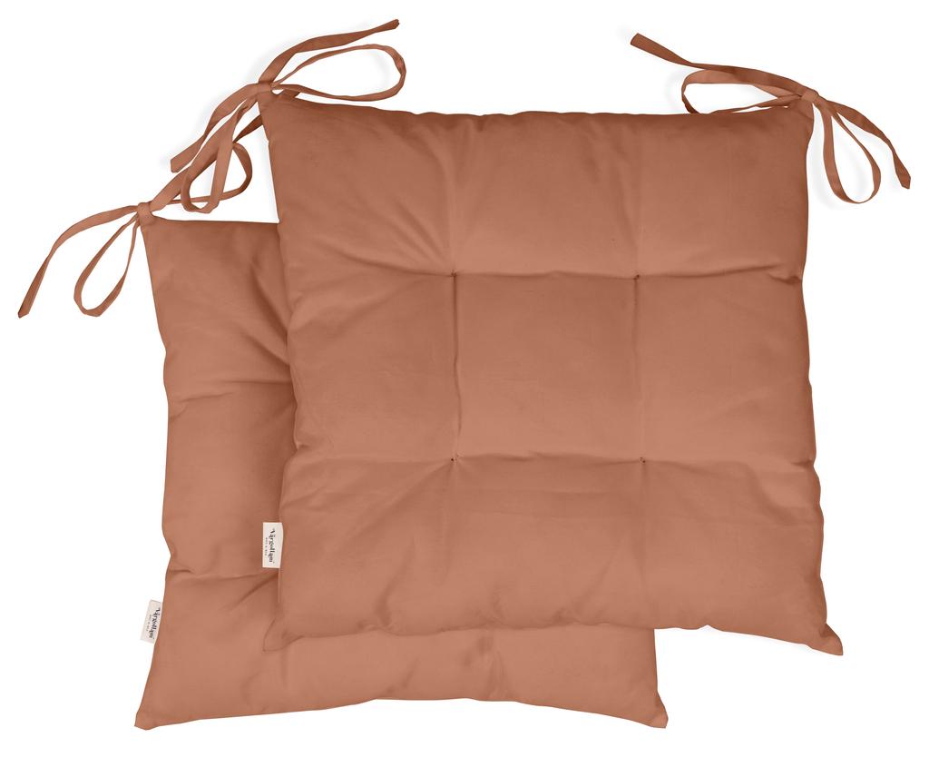 Vargottam Indoor Outdoor Tufted Square Seat Patio Cushion Set Of 2 Water Resistant Patio Furniture Seat Cushion 19 inches
