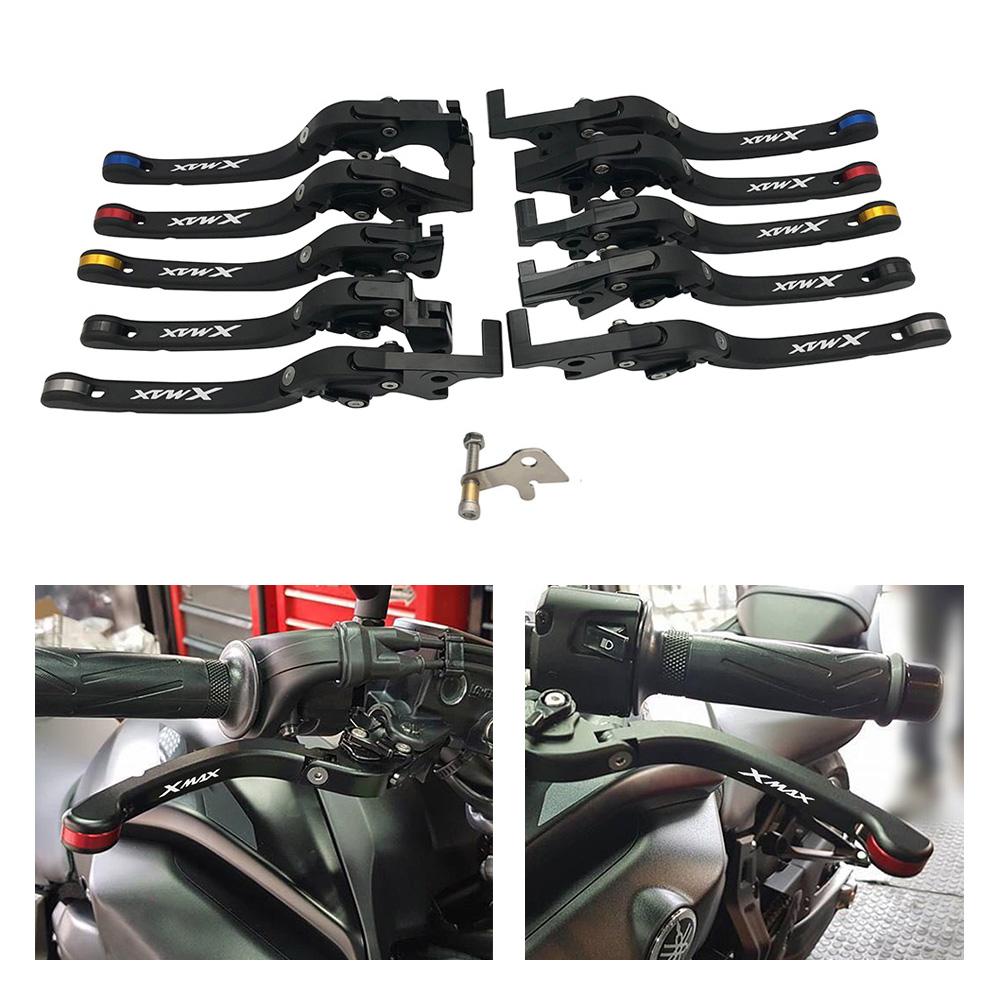 SEMSPEED CNC XMAX -2022 Motorcycle Foldable Stretchable Brake Clutch Parking Levers New For Yamaha XMAX300 XMAX250
