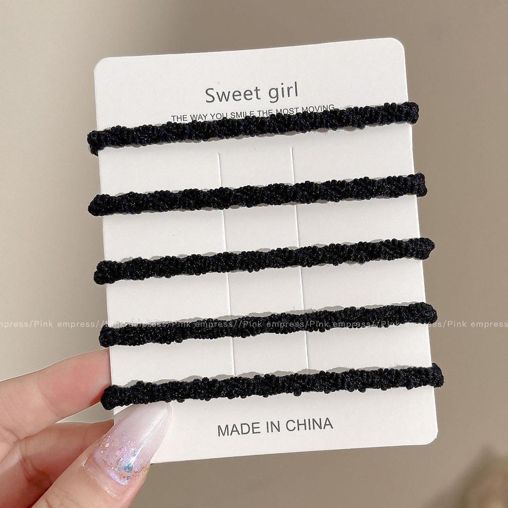 Elastic Women's Hair Ties 2025: Durable High-Elasticity Ponytail Bands