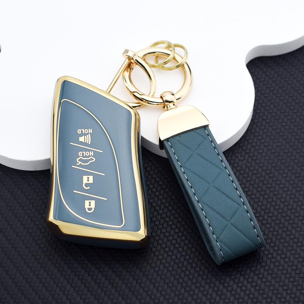 Anti-scratch Fob Key Case Cover for Lexus ES 200 260h 300h 350h RX 350h 450h NX 300h LX GX UX200 IS RC LS 450h Car Accessories